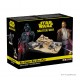 Juego de mesa Star Wars Shatterpoint con miniaturas de Darth Vader y Obi-Wan