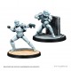 Miniaturas Star Wars Shatterpoint Luminara y clones