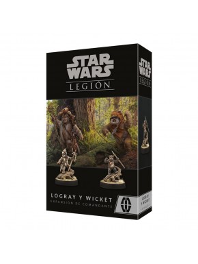 Caja expansión Logray y Wicket Star Wars Legion