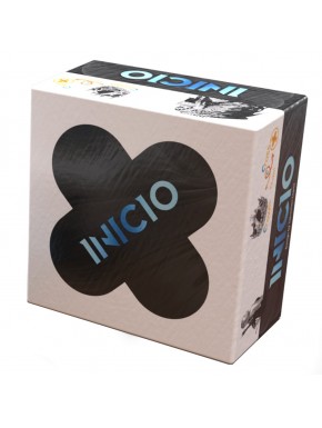 Caixa do jogo de cartas Inicio com cartas dispostas