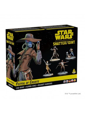 Caja del juego de mesa Star Wars Shatterpoint