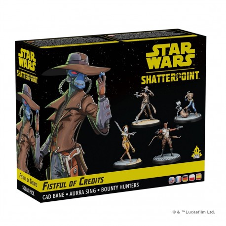 Caja del juego de mesa Star Wars Shatterpoint