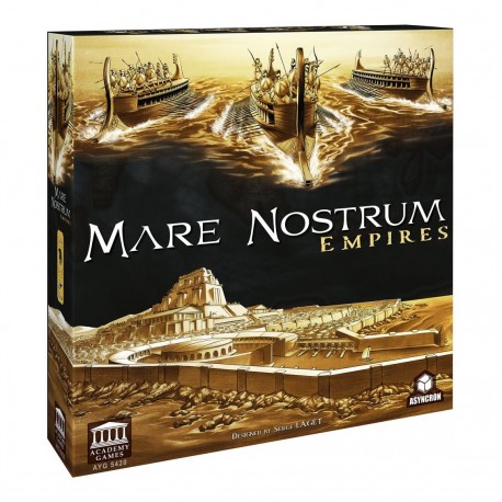 Jogo de tabuleiro Mare Nostrum - Impérios com líderes antigos