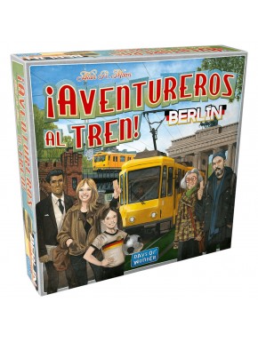 Caixa do jogo de tabuleiro Ticket to Ride: Berlim