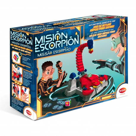 Juego de mesa Misión Escorpión Bizak para niños