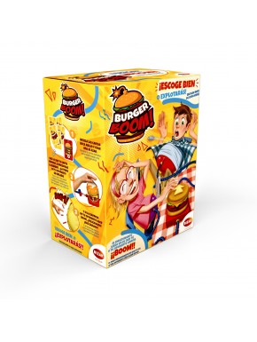 Caja del juego de mesa Burger Boom de Bizak