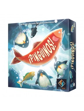 Caixa do jogo de tabuleiro ¡Pingüinos!