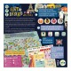 Caja y componentes del juego Get On Board: Paris & Roma