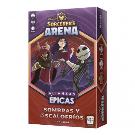 Caixa da expansão Sombras e Arrepios Disney Sorcerer's Arena