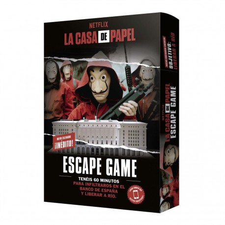 Boîte du jeu de société La Casa de Papel