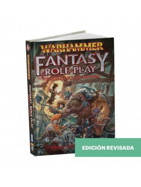 Portada del libro Warhammer Juego de Rol Fantasía Edición Revisada