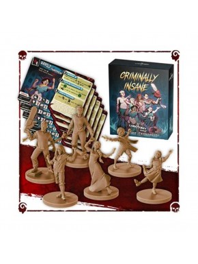 Expansión de personajes Criminally Insane Lobotomy 2 con miniaturas.