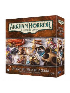 Caja y cartas de Arkham Horror LCG La Fiesta del Valle de la Cicuta
