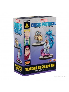 Miniaturas de Profesor X y El Rey Sombra para Marvel Crisis Protocol