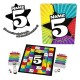 Caja del juego de mesa Name 5 Big Box con colores vibrantes