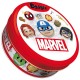 Boîte de jeu Dobble Marvel Emoji avec cartes