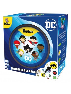 Boîte Jeu de Société Dobble DC Universe avec personnages DC