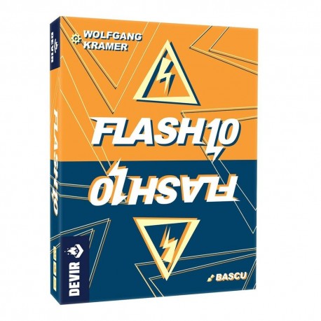 Caja del juego de mesa Flash 10 Pocket de Devir