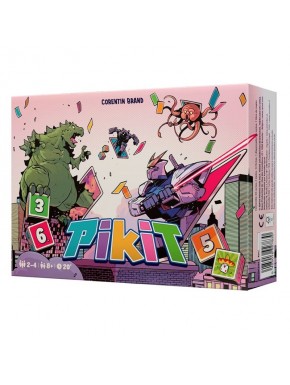 Caja del juego de mesa Pikit con Kaij y Mecha