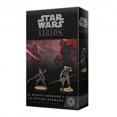 Miniaturas Star Wars Legión Quinto Hermano y Séptima Hermana