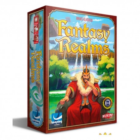 Caixa do jogo de tabuleiro Fantasy Realms