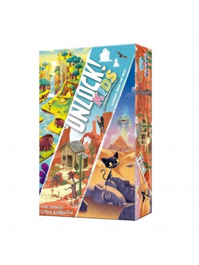 Caixa do jogo de tabuleiro Unlock! Kids Stories