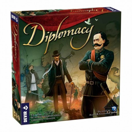Caja del juego de mesa Diplomacy de Devir