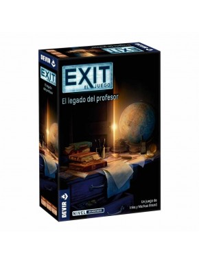 Caja del juego de mesa Exit El Legado del Profesor