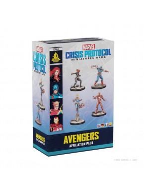 Miniaturas del juego Marvel Crisis Protocol Avengers