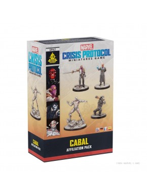 Caja del paquete de afiliación Cabal de Marvel Crisis Protocol