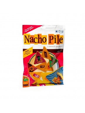 Juego de mesa Nacho Pile con fichas de nachos