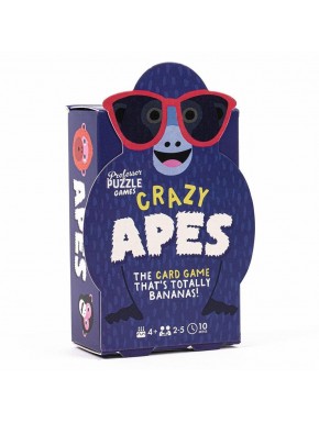 Caja del juego de cartas Crazy Apes.