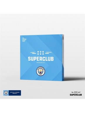 Caja azul del Kit Manager del Manchester City de Superclub