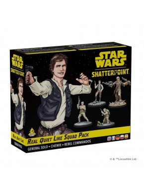 Caja del juego Star Wars Shatterpoint Real Quiet Like Squad Pack