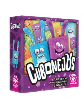 Caixa do jogo de tabuleiro Cubonejos