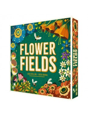 Caja del juego Flower Fields con flores y abejas