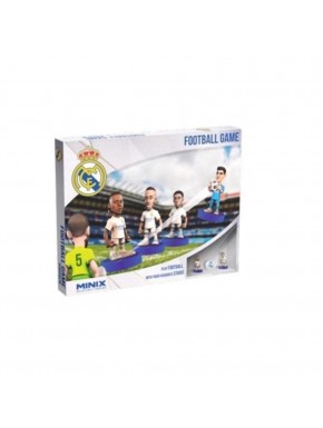 Juego Minix Real Madrid con figuras y campo