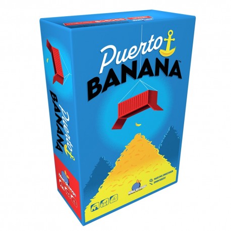 Caja del juego de mesa Puerto Banana