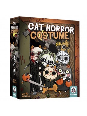 Caixa do jogo de tabuleiro Cat Horror Costume