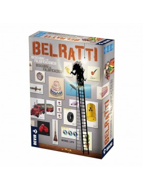 Juego de mesa Belratti, caja y cartas