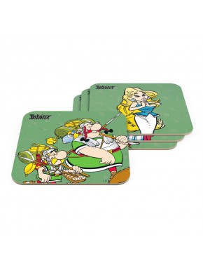 Set 6 Coasters Legionaries Asterix