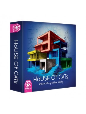 Caixa do jogo de tabuleiro House of Cats