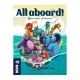 Caixa do jogo de cartas All Aboard! da Devir