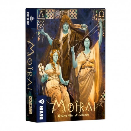 Caixa do jogo de cartas Moirai Pocket de Devir