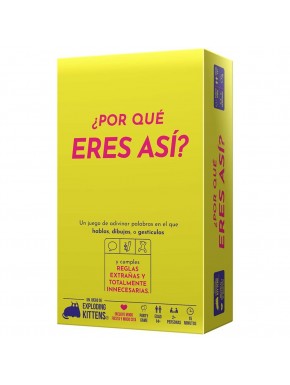 Caixa do jogo de tabuleiro Por Que Você é Assim? Exploding Kittens