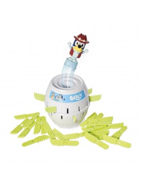 Jeu Saut Bluey avec tonneau et épées