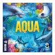 Jogo de tabuleiro AQUA com ilustrações de recifes de coral