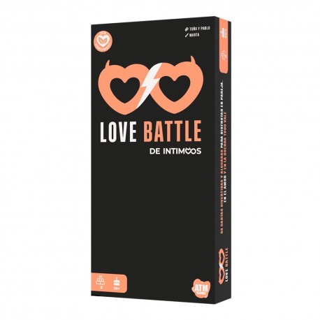 Caixa e cartas do jogo Love Battle