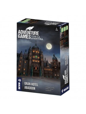 Caixa do jogo de tabuleiro Adventure Games Grand Hotel Abaddon