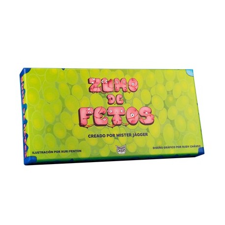 Caixa do jogo de tabuleiro Zumo de Fetos